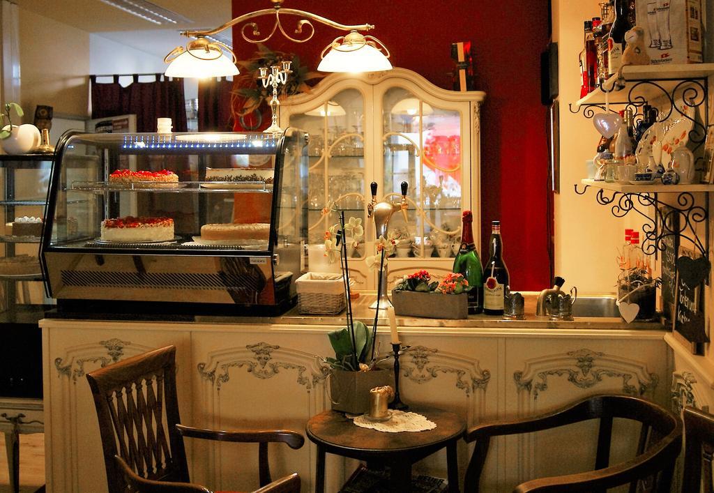 Cafe 28 & Pension Am Markt Wißmar المظهر الخارجي الصورة